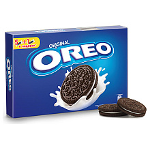 Печенье "Oreo", 228 г, с какао и ванильной начинкой