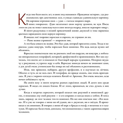 Книга "Маленький принц (ил. М. Адреани, пер. Н. Галь)", Сент-Экзюпери А. - 5