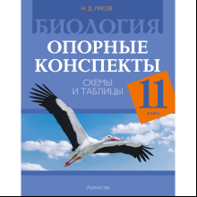 Книга "Биология. 11 класс. Опорные конспекты, схемы и таблицы", Лисов Н. Д.