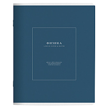 Тетрадь "Notes 2 физика", А5, 48 листов, клетка, темно-синий