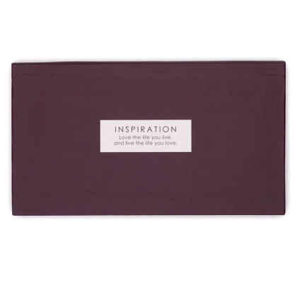Планинг недатированный "Classic. Maroon", 172x97x8 мм, 64 листа, бордовый - 3