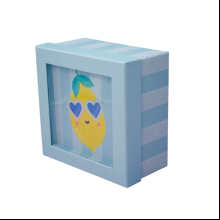 Коробка подарочная "Lemon glass", 15х15х6.5 см