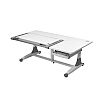 Стол Comf-Pro King Desk, 1400х765х(530-770) мм, белый, зеленый - 4