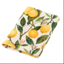 Обложка для паспорта "Flora. Paradise. Lemons", кожзам, белый, желтый
