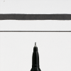 Маркер перманентный "Pen-Touch", черный - 2