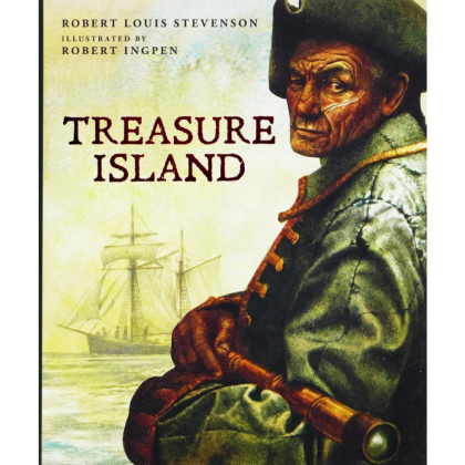 Книга на английском языке "Treasure Island", Stevenson R. 