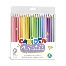 Цветные карандаши "Pastel", 24 цвета