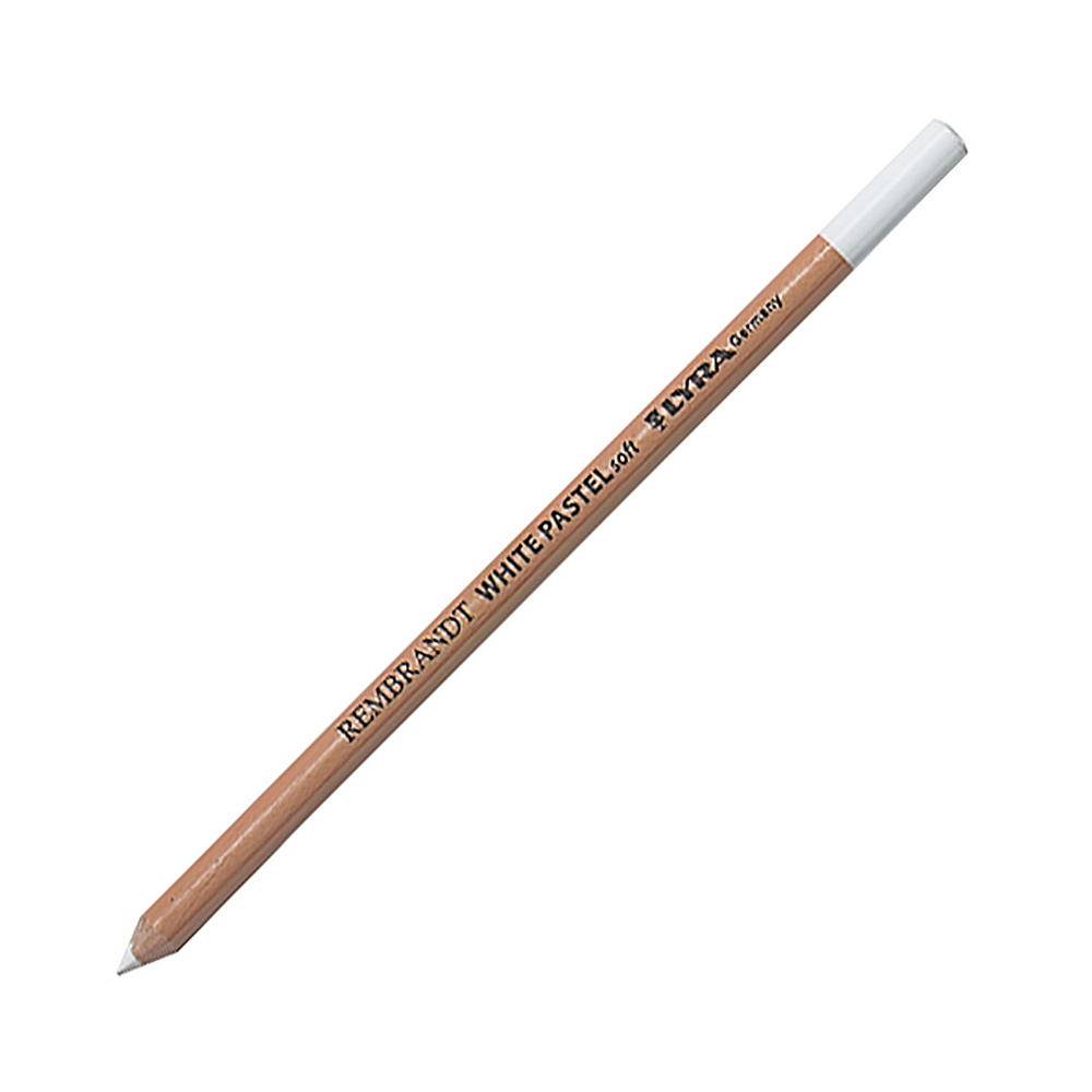 Карандаш цветной "Rembrandt White Pastel Soft", обезжиренный, 001 белый