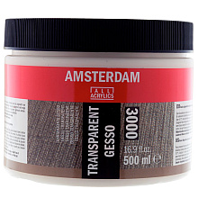 Грунт акриловый "Amsterdam", 500 мл, прозрачный