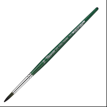 Кисть для рисования "Tintoretto Emerald", синтетика, круглая, №10