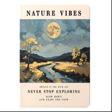 Тетрадь "Jane. Nature Vibes", А4, 40 листов, клетка, бежевый