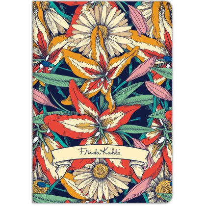 Блокнот "Frida Kahlo", 48 листов, А4, линейка, ассорти