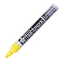 Маркер перманентный "Pen-Touch", M, желтый