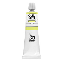 Краски масляные Renesans "Oils for art", 54 желтый титаново-никелевый, 60 мл, туба