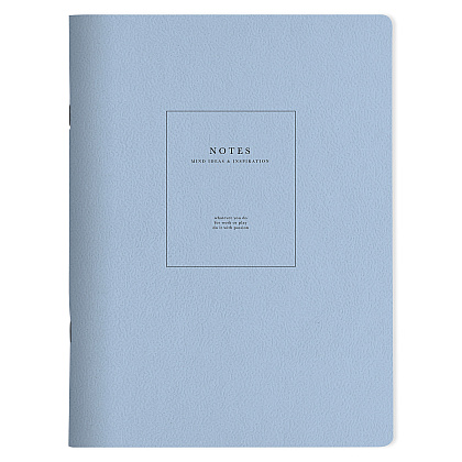 Тетрадь "Notes", А4, 48 листов, клетка, голубой