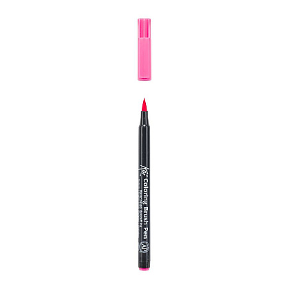 Маркер акварельный "Koi Color Brush", розовый - 3