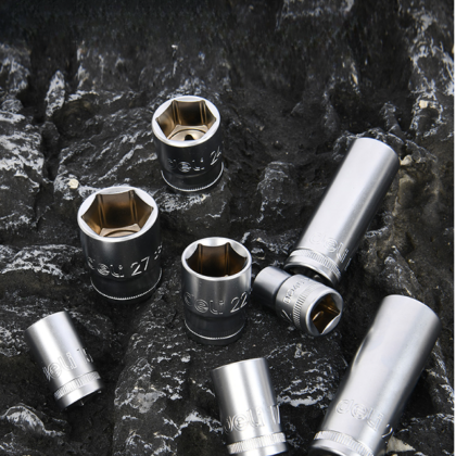 Набор инструмента Deli RS EDQ45100, 1/4", 1/2", 100 шт. - 7