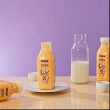 Гель-смузи для душа "DOLCE MILK", 400 мл, абрикос и персик