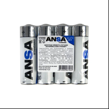 Батарейки алкалиновые ANSA Standart "R6/BL-4 (AA)", 4 шт, щелочные