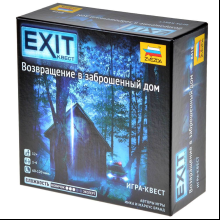 Игра настольная "Exit Квест. Возвращение в заброшенный дом"