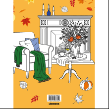 Раскраска "Хюгге с Асей Лавринович. Раскраска-антистресс", Ася Лавринович, Елена Баренбаум