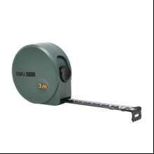 Рулетка Deli HS EHT8316L, 3 м х 16 мм, Soft Touch, зеленый
