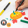 Фломастеры Milan для росписи на ткани, 6 цветов - 3