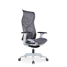 Кресло для руководителя SitZone CH-283A-HS-P1 сетка, серый, -30%