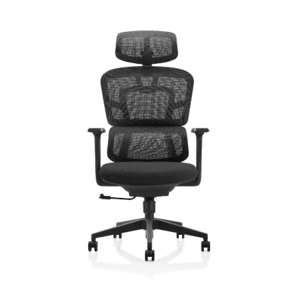Кресло для руководителя SitZone U-062A сетка, черный - 2
