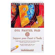Блок бумаги для пастели "Oil Pastel Pad", 16x24 см, 340 г/м2, 12 листов