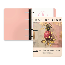 Тетрадь "Jane. Nature Mind", А4, 120 листов, клетка, на кольцах, бежевый