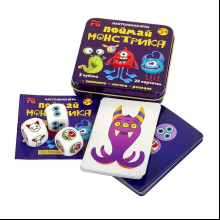 Игра настольная "Поймай монстрика"