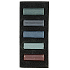 Набор мягкой пастели "Rembrandt Half Pastel", 5 цветов, насыщенные серые - 2