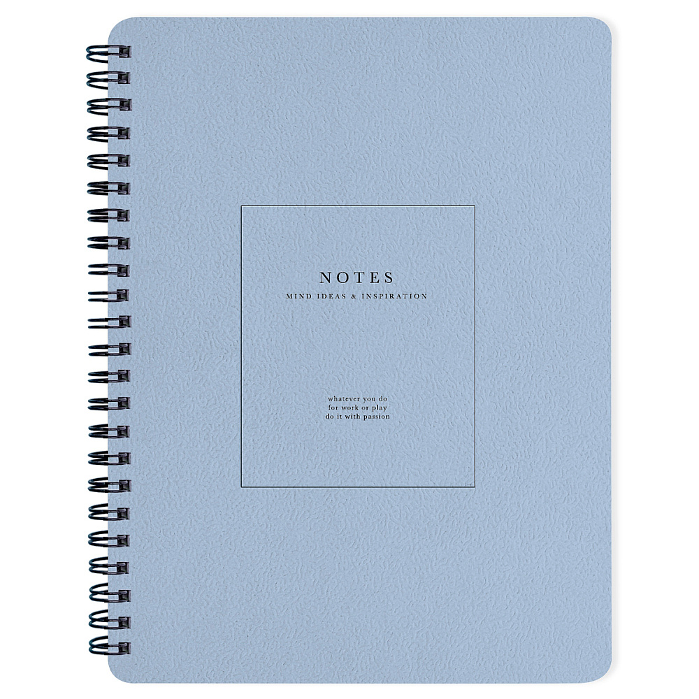 Тетрадь "Notes", А5, 96 листов, клетка, голубой