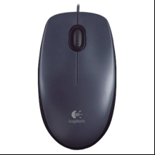 Мышь Logitech "Mouse M90", проводная, 1000  dpi, 3 кнопки, черный