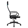 Кресло для руководителя "Бюрократ CH-608", экокожа, сетка, пластик, черный - 3