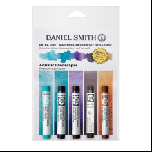 Набор стиков акварельных "Daniel Smith Aquatic Landscapes Set", 5 цветов