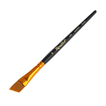 Кисть "Roubloff", имитация колонка, наклонная, на короткой ручке №14