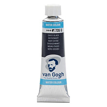 Краски акварельные "Van Gogh", 735 оксид черный, 10 мл