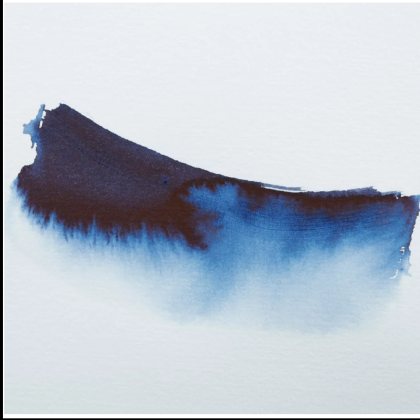 Чернила акварельные "Herbin. Eclats", ночное небо, 50 мл. - 2