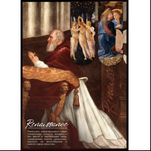 Открытка дизайнерская "Renaissance" с магнитными закладками (2 шт.) 