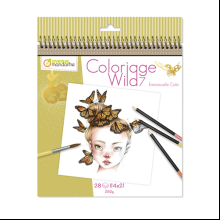 Раскраска на английском языке "Colouring book Wild 7", Emmanuelle Colin