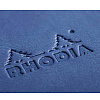 Блокнот "Rhodiarama" на резинке, A5, 96 листов, линейка, сапфировый - 3