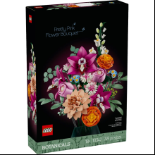 Конструктор "Lego", "Букет розовых цветов" 