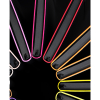 Блокнот "Black laser red", А5, 96 листов, черный, срез красный - 6