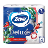 Бумага туалетная "Zewa Deluxe", 3 слоя, 4 рулона - 2