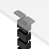 Органайзер кольцевой Ergo Cabel R BLACK, черный - 3