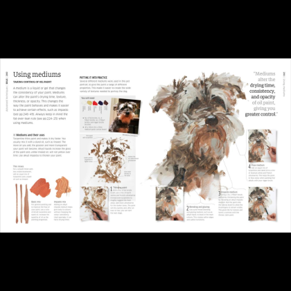 Книга на английском языке "Artists Painting Techniques", DK - 6