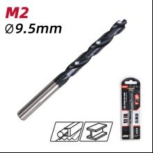 Сверло по металлу Deli RS EDH-MHZ095-E4, 9.5 мм, DIN 338, HSS-TiN