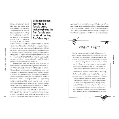 Книга на английском языке "Billie Eilish. From e-girl to Icon: The Unofficial Biography", Adrian Besley - 3